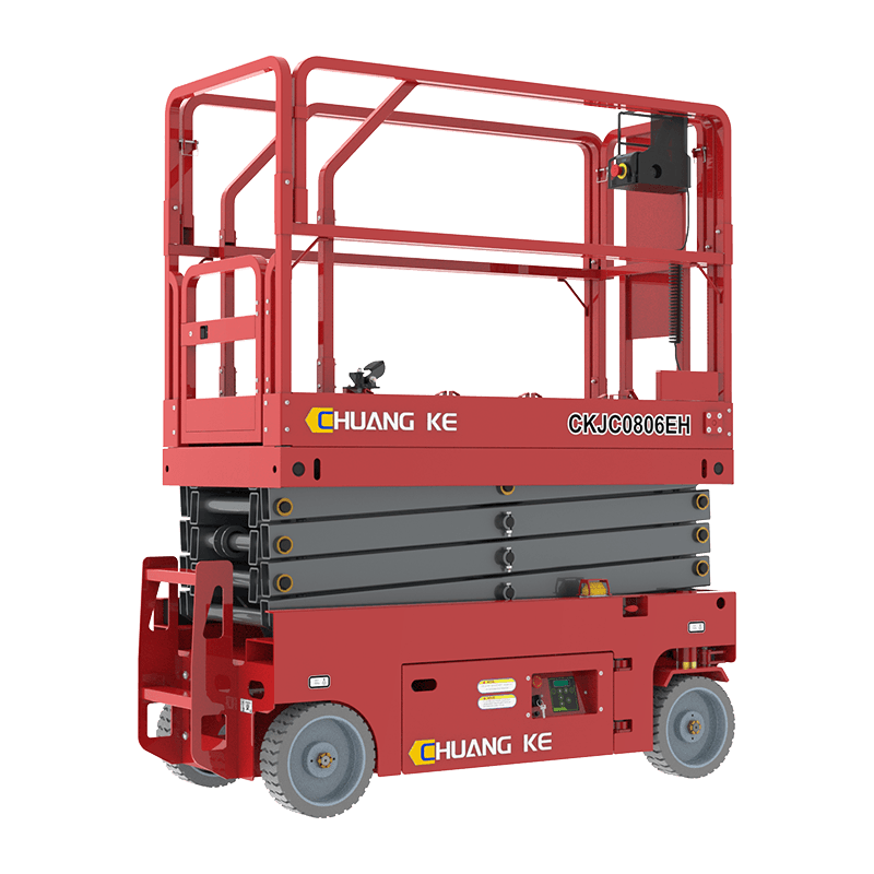 CKJC0806EH CKJC1008EH Self Propelled Electric Scissor Lift with Hydraulic Steering 